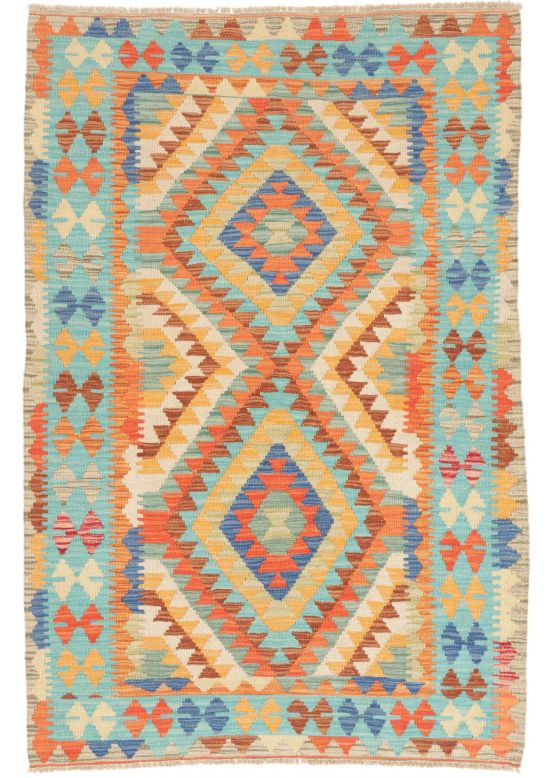 Alfombra de tejido Kilim Afghan