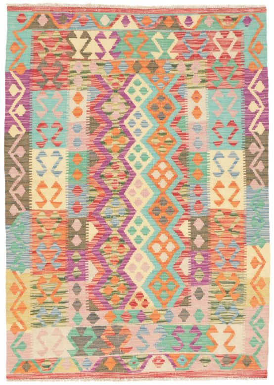 Alfombra de tejido Kilim Afghan