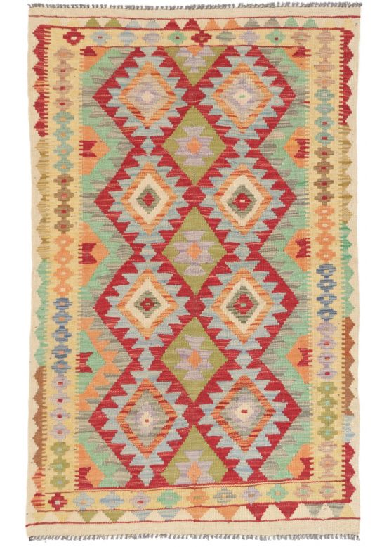 Alfombra de tejido Kilim Afghan