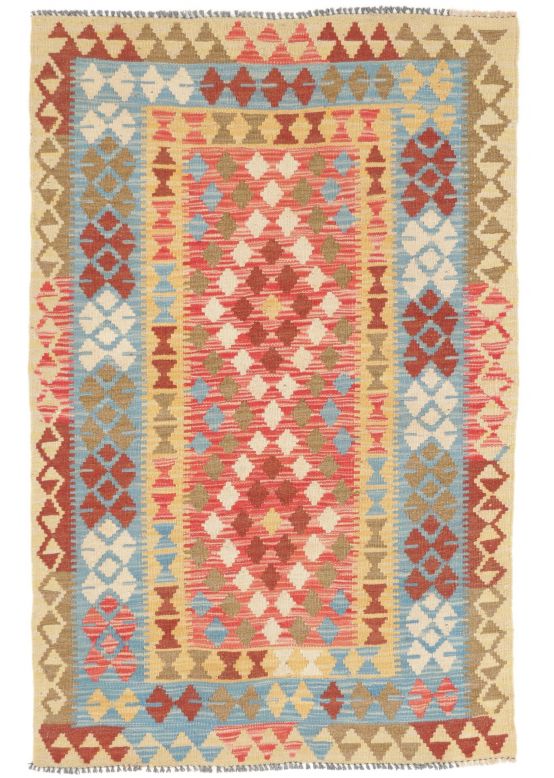 Alfombra de tejido Kilim Afghan