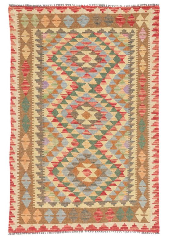 Alfombra de tejido Kilim Afghan