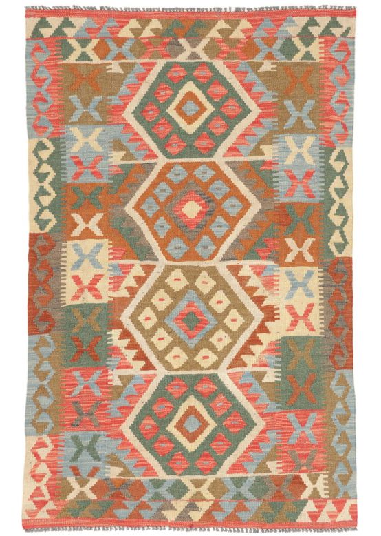 Alfombra de tejido Kilim Afghan