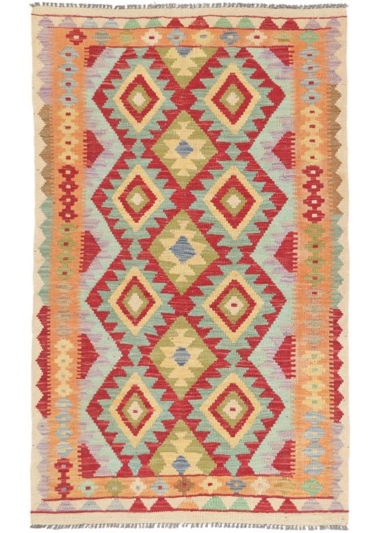 Alfombra de tejido Kilim Afghan