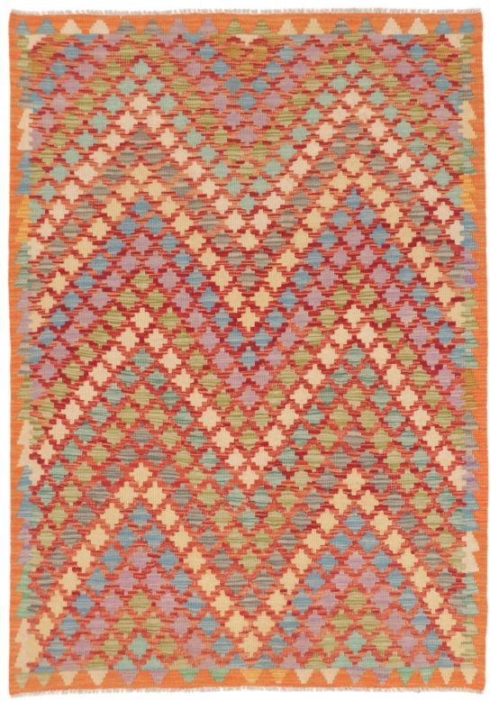 Alfombra de tejido Kilim Afghan