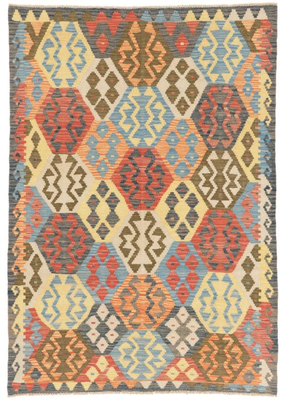 Alfombra de tejido Kilim Afghan