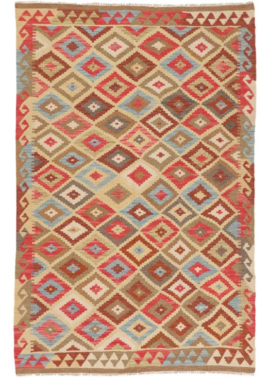 Alfombra de tejido Kilim Afghan