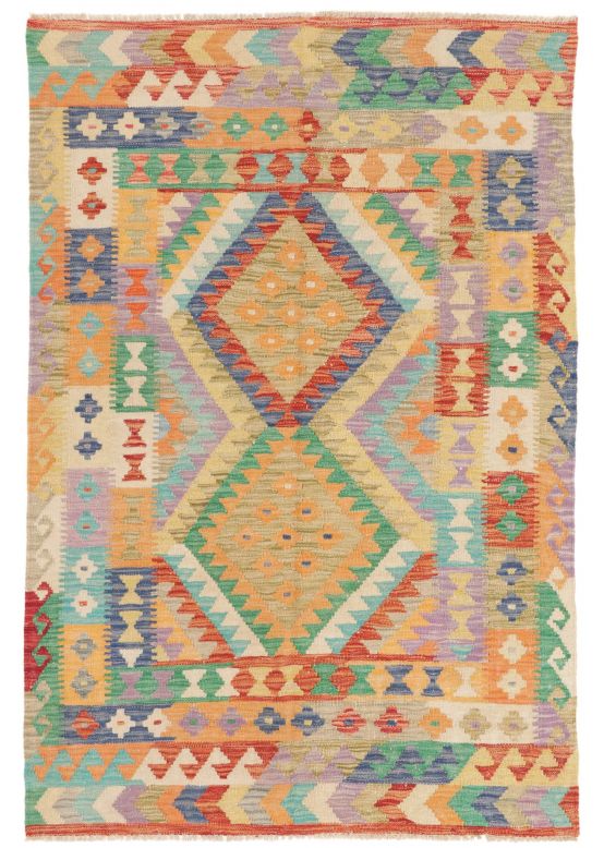 Alfombra de tejido Kilim Afghan