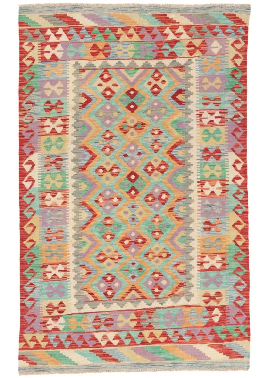 Alfombra de tejido Kilim Afghan