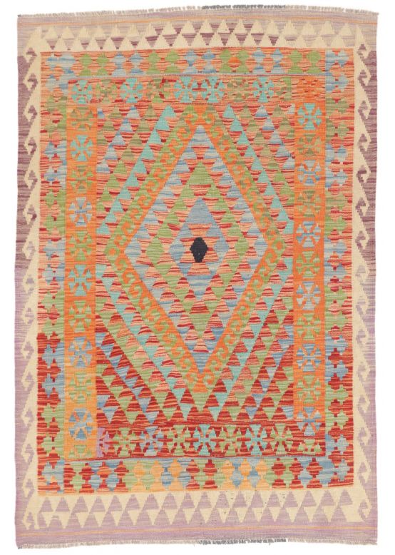 Alfombra de tejido Kilim Afghan