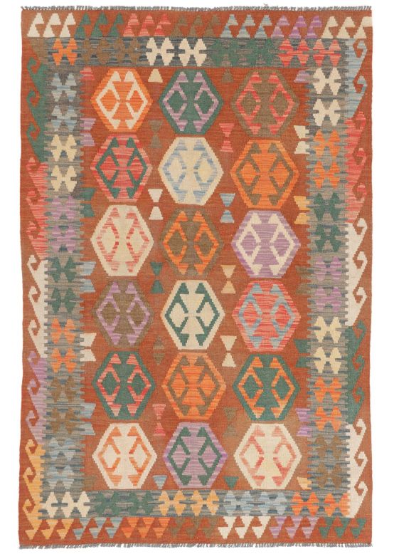 Alfombra de tejido Kilim Afghan