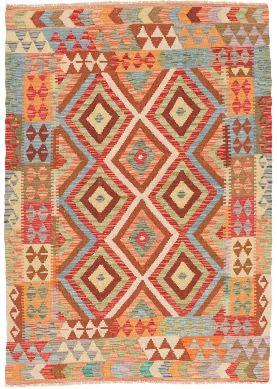 Alfombra de tejido Kilim Afghan
