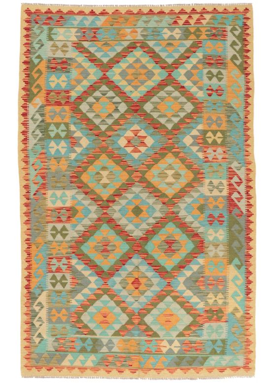 Alfombra de tejido Kilim Afghan