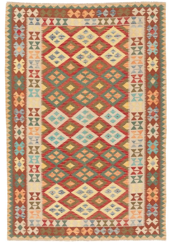 Alfombra de tejido Kilim Afghan