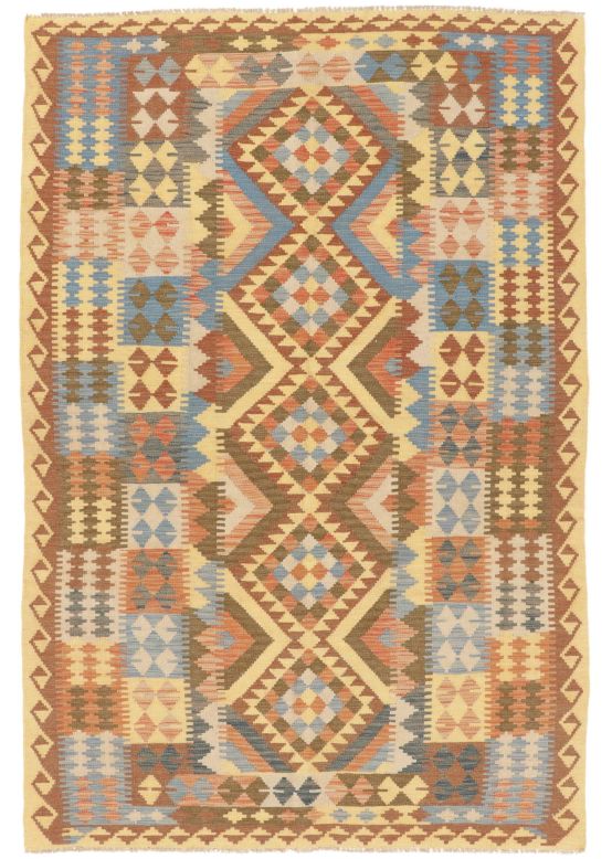 Alfombra de tejido Kilim Afghan