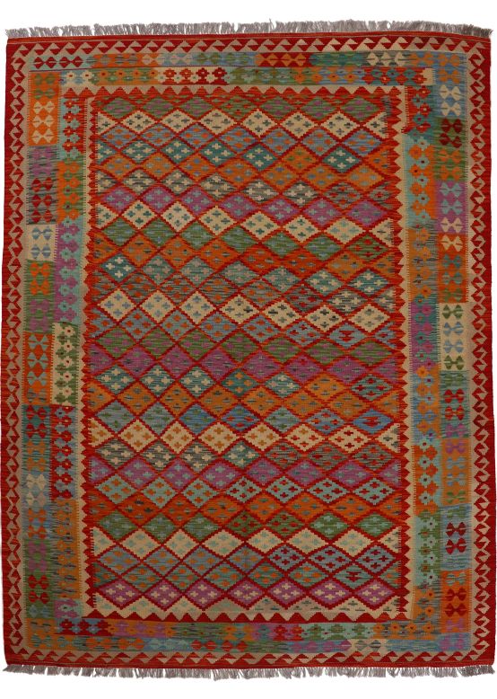 Alfombra de tejido Kilim Afghan