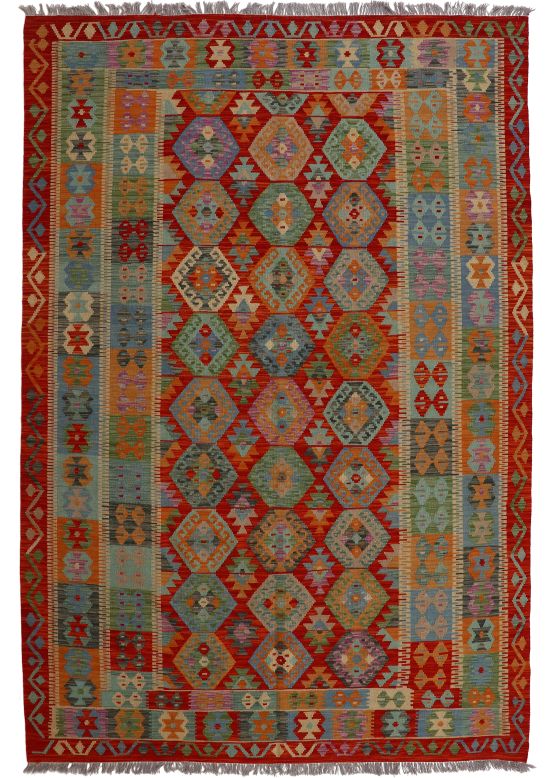 Alfombra de tejido Kilim Afghan