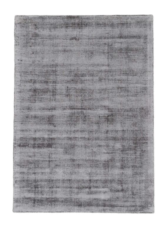 Alfombra viscosa Ava Gris claro