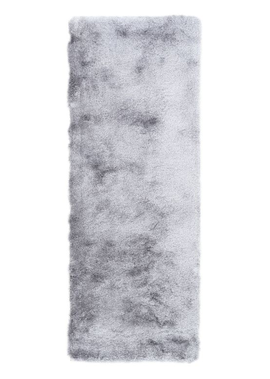 Alfombra pelo largo Breeze pasillo Gris claro