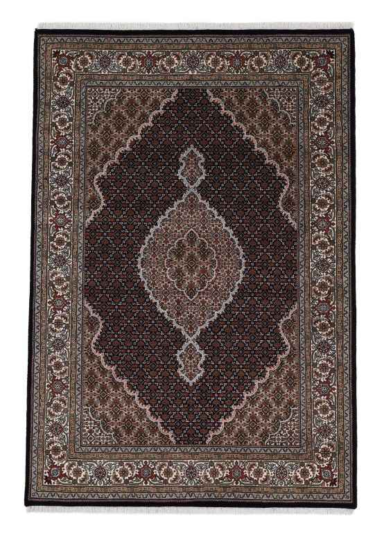 Alfombra Tabriz Mahi Negro