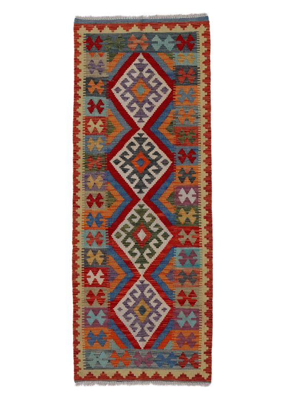 Alfombra de tejido Kilim Afghan