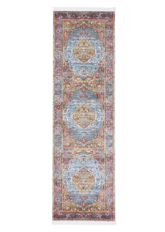 Alfombra Vintage Esha pasillo Multicolor